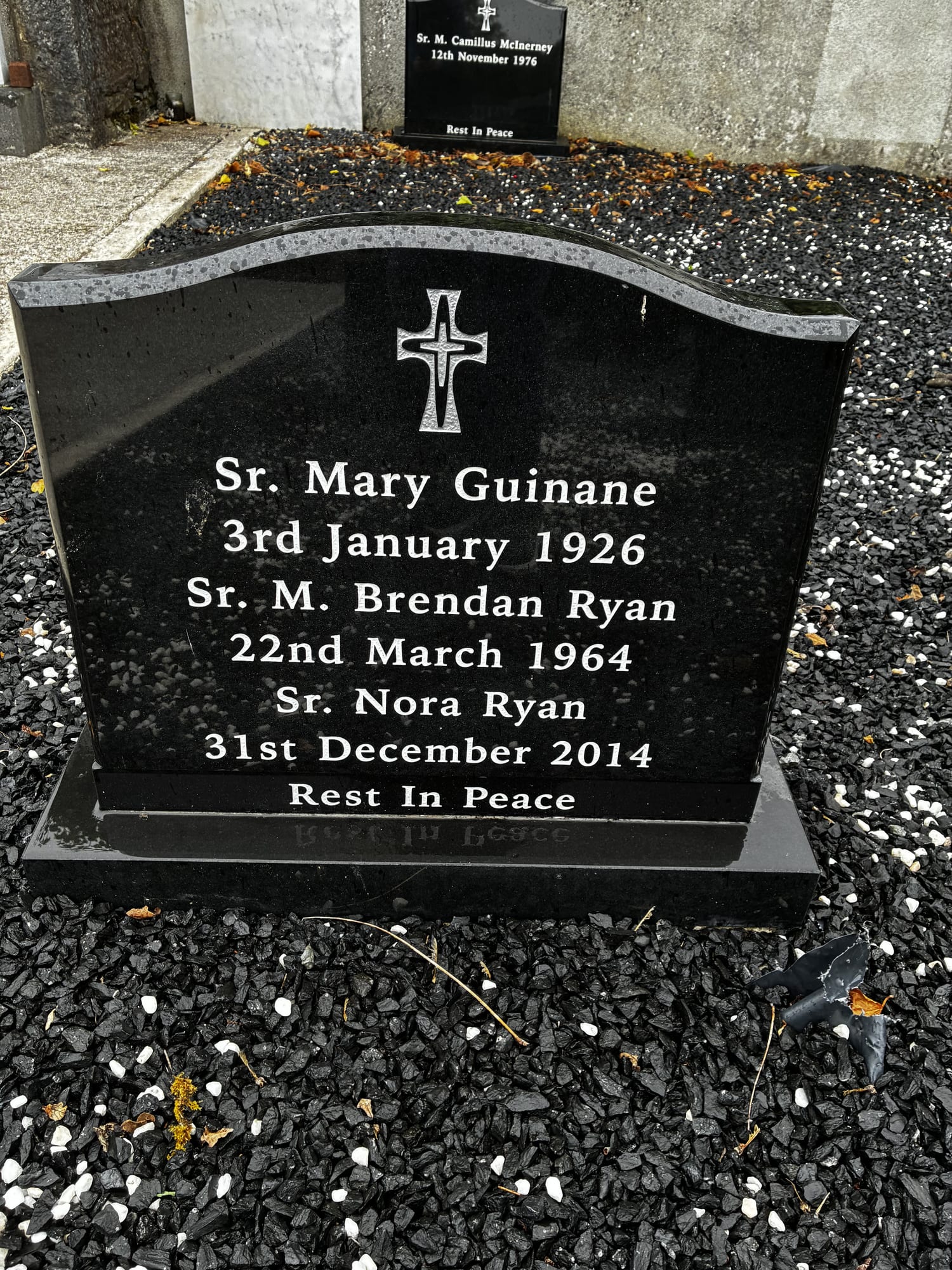 Headstone of Mary Guinane