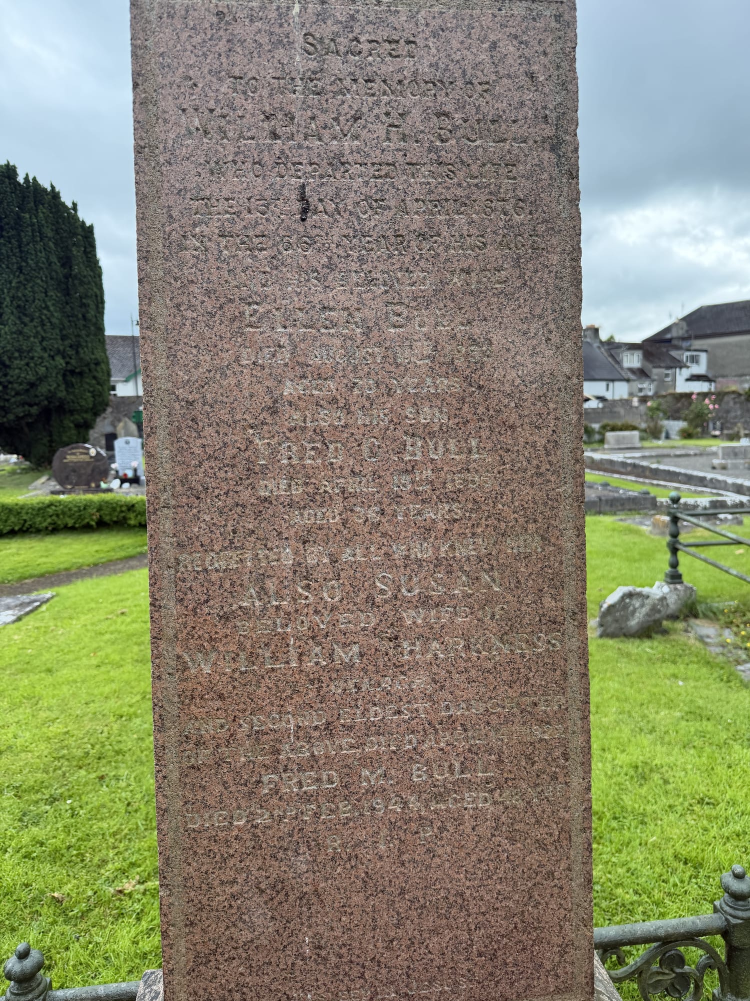 Headstone of William H. Bull
