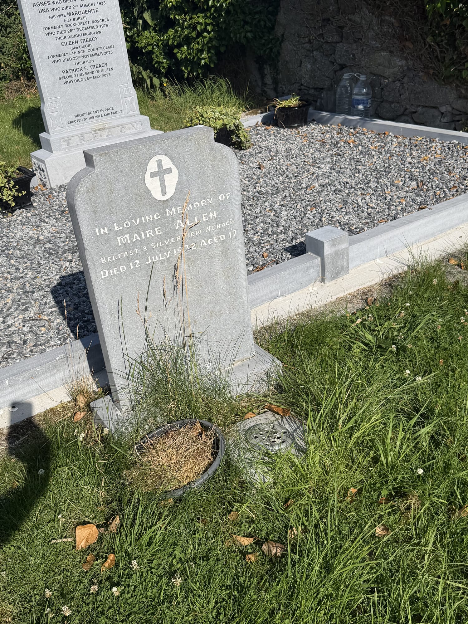 Headstone of Maire Allen