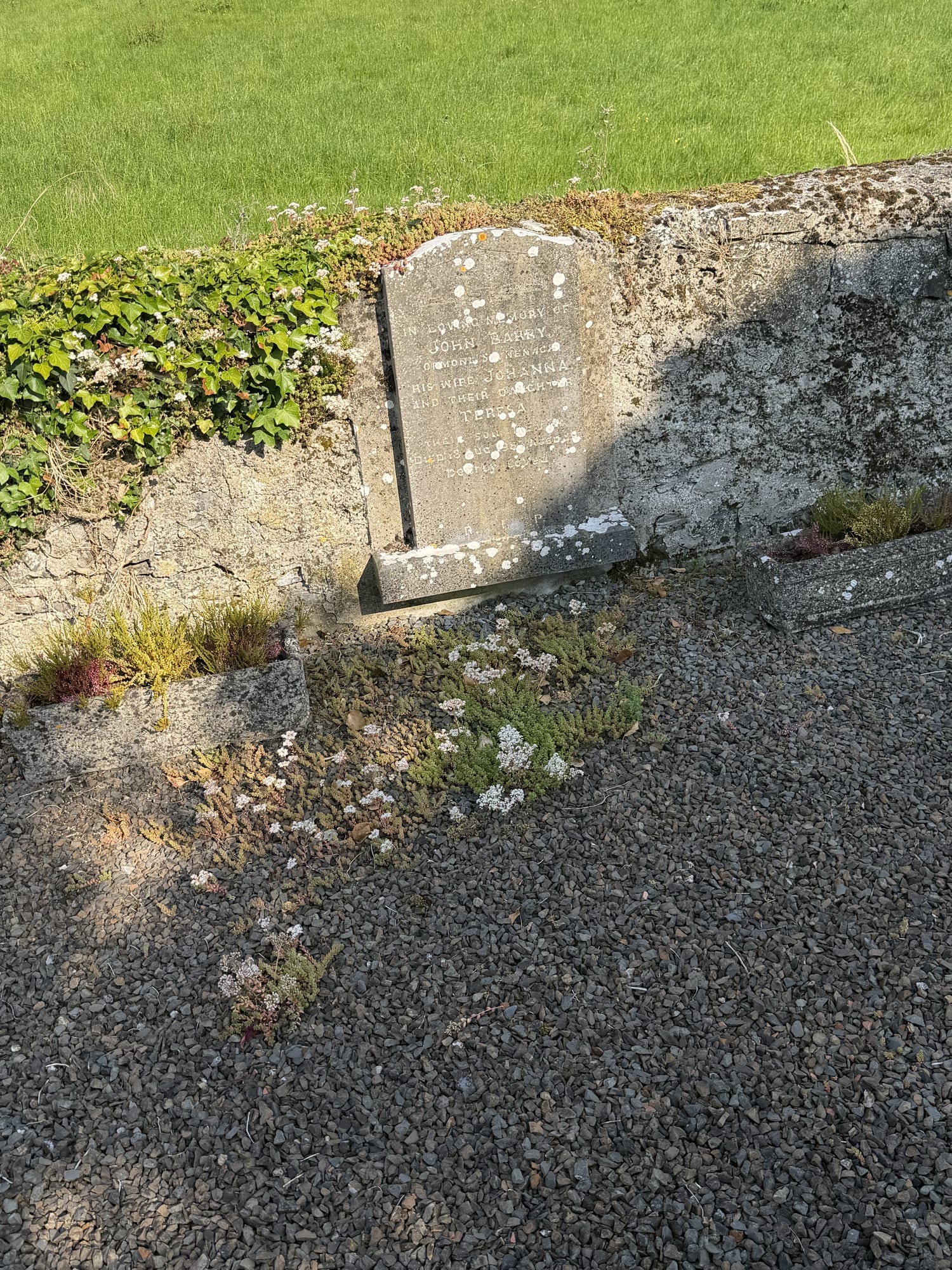 Headstone of John Barry